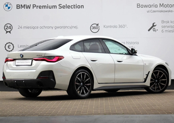 BMW Seria 4 cena 219900 przebieg: 12700, rok produkcji 2023 z Bodzentyn małe 407